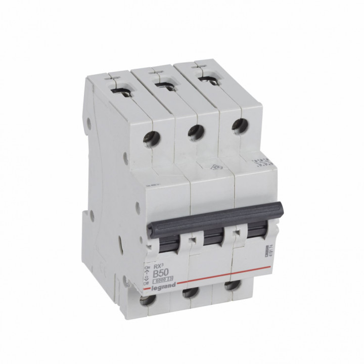 Legrand RX3 automātiskais slēdzis 3P B 50A