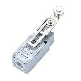LSM108A eigos jungiklis 1NO/1NC metaliniame korpuse IP65 su kintamo ilgio metaline ritinine svirtimi