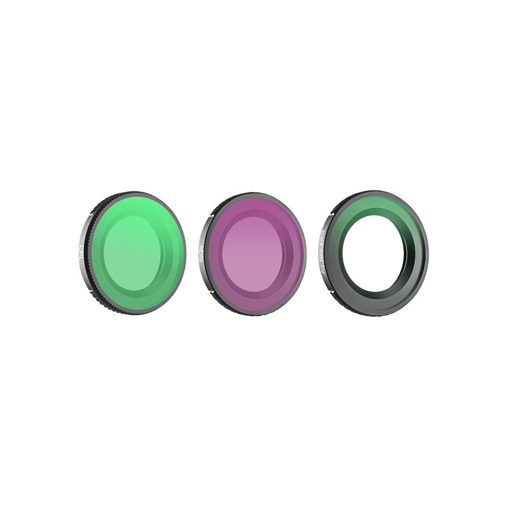 Sunnylife 1/4" lens filters 3 pcs. - Black Mist + CPL + ND16 for Osmo Nano