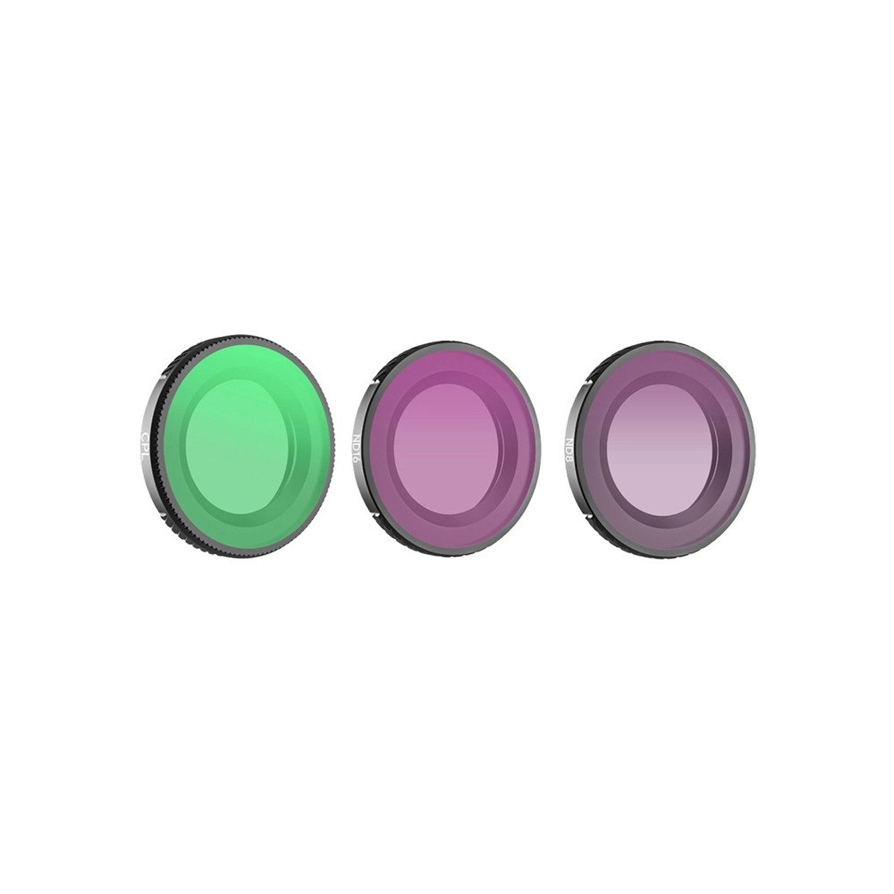 Set of 3 Sunnylife CPL + ND8 + ND16 filters for Osmo Nano