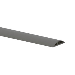 Grindų kabelių kanalas pilkas 90x20mm