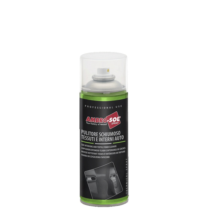 Automobilių salonų ir tekstilės valiklis putų 400 ml