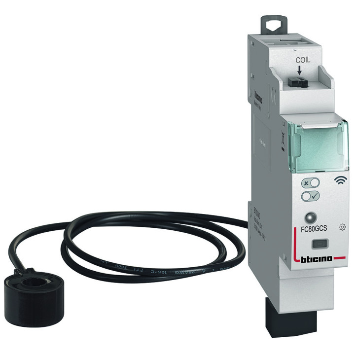 Connected DIN load management module