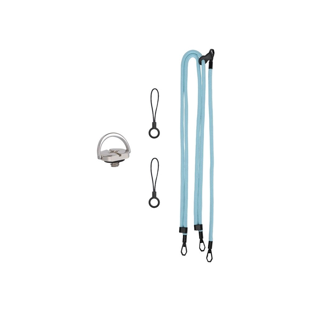 Sunnylife GS022 daugiafunkcinis kaklo dirzelis, skirtas Pocket 3 (melynas)