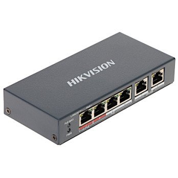 SWITCH POE DS-3E1106HP-EI 4-PORT Hikvision