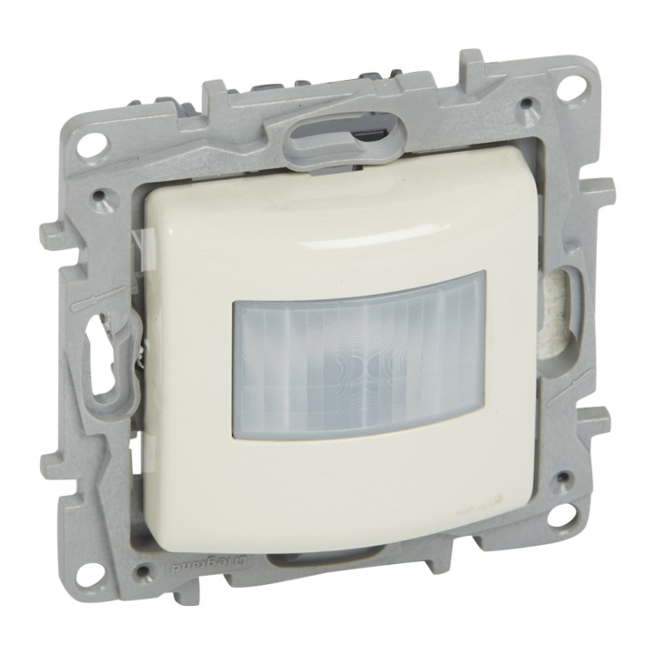 Automatic switch Niloe - IR - 180° - range 8 m - 3-wire with neutral - ivory