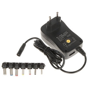 ISJUNGIMO ADAPTERIS 3-12V/2A/BL USB
