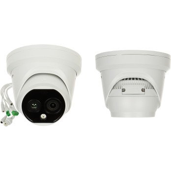 IP HUBRIIDNE TERMOPILDUSKAAMERA DS-2TD1228T-2/QA(B) HeatPro 2,1 mm 720p, 2,2 mm 4 Mpx Hikvision