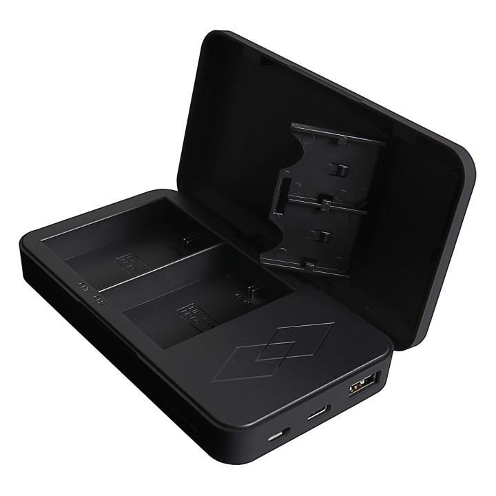 Patona PT9891 Dual Charger for Canon LP-E6 with Powerbank Function