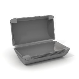 Minibox3 gel insulated box IPX8 for one-three Wago 2-5-ways connectors 4-6mm2 56.9x32.8x22mm