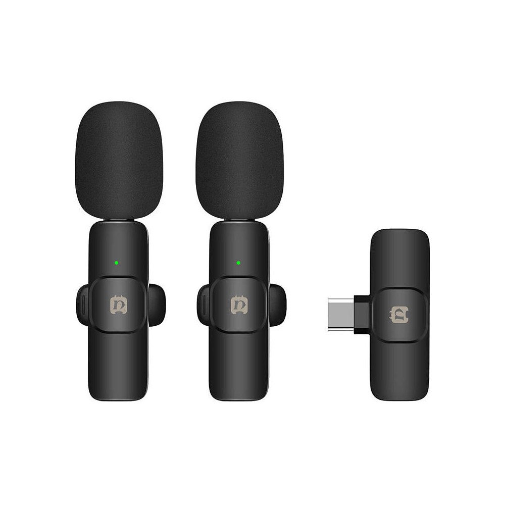 Juhtmeta mikrofon Puluz PU3151B Lavalier Type C