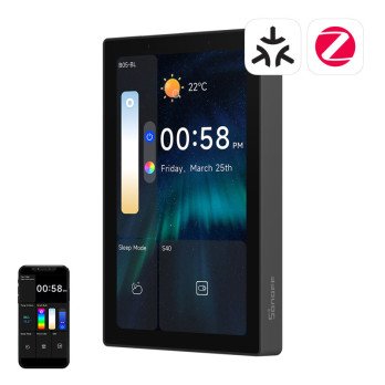 SONOFF NSPanel Pro 120 Smart Control Panel Matter WiFi/Bluetooth/ZigBee (musta)