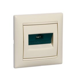 Информационная розетка Valena RJ45 Cat.5e слоновая кость