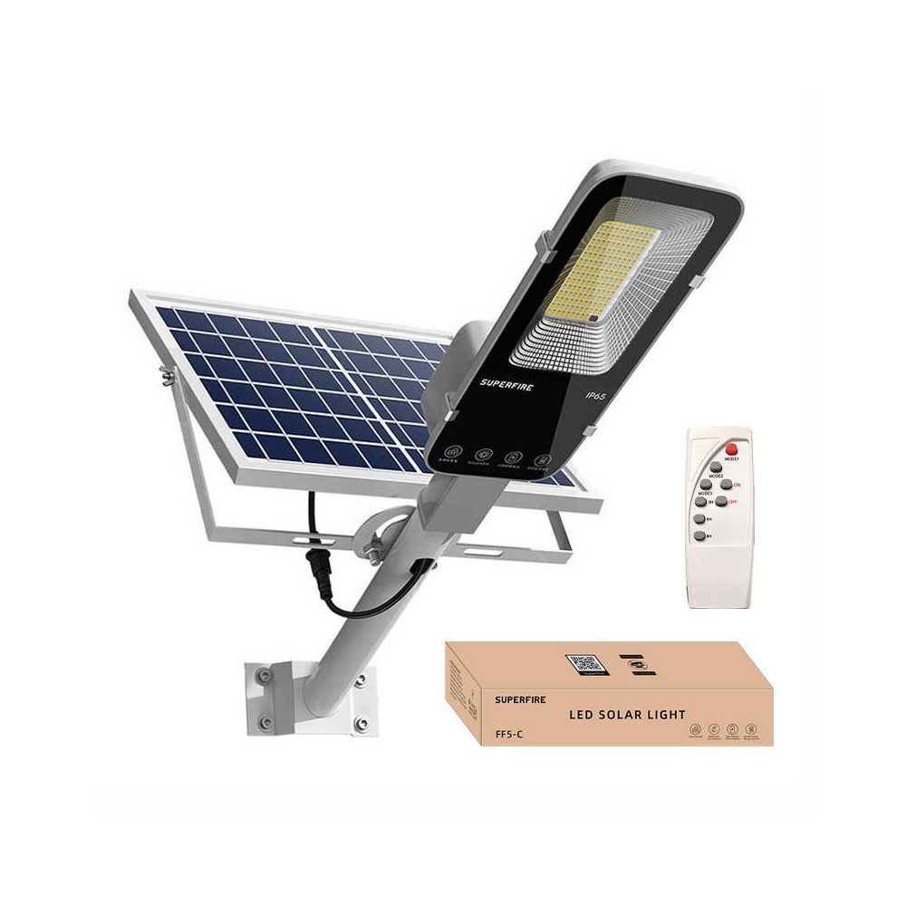 Aurinkolamppu Superfire FF5-C, 263W, 1200lm, 15000mAh