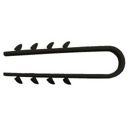 BP DA 3-13/100 m Dowel clamp, black