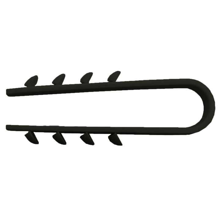 BP DA 3-13/100 m Dowel clamp, black