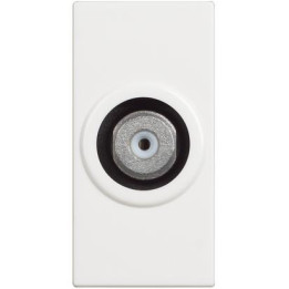 TV socket type-F coaxial socket - impedance 75 ohm