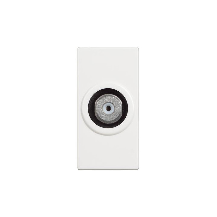 TV socket type-F coaxial socket - impedance 75 ohm