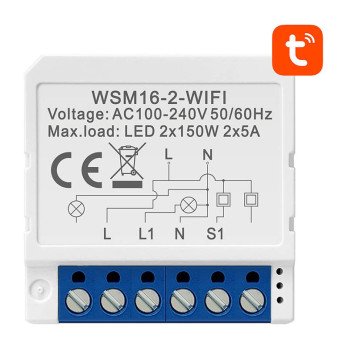 Nutiluliti moodul WiFi Avatto WSM16-W2 TUYA