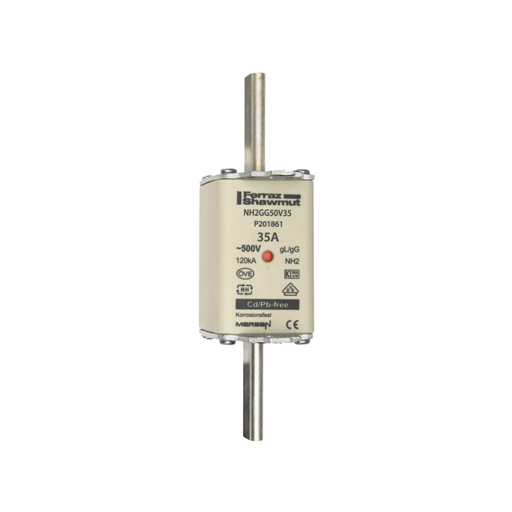 Плавкая вставка Mersen NH2 gG 35 А 500 В AC