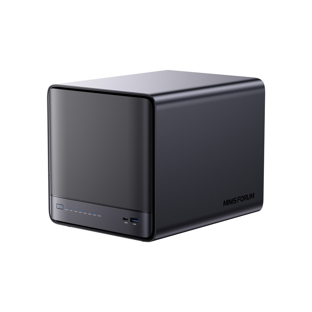 MINI-PC Minis Forum NAS N5 AMD Ryzen 7 H255, 16GB+128GB OS storage