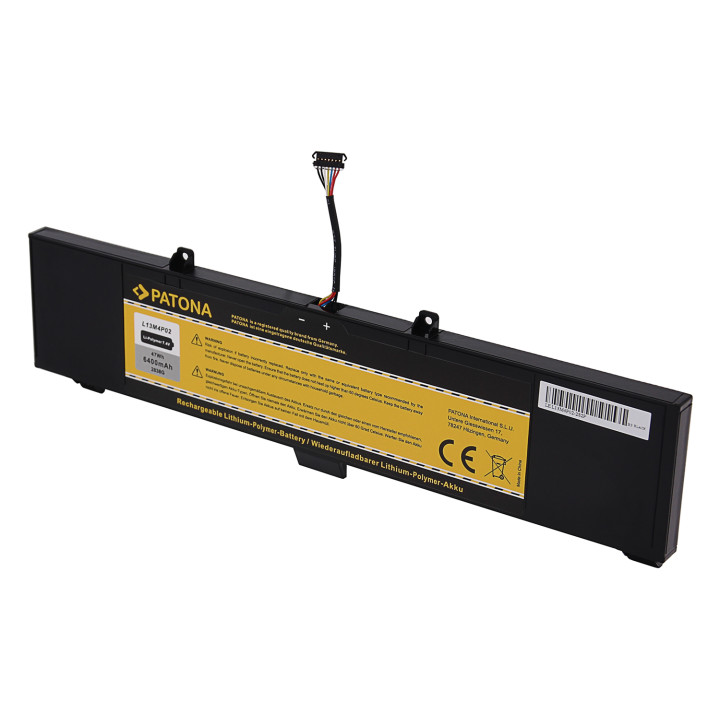 Patona PT2838 Laptop Battery for Lenovo Y50-70 6400mAh Li-Pol 7.4V L13M4P02 L13N4P01