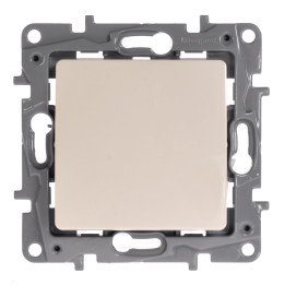 Two-way switch Niloe - 1-gang - 10 AX - 250 V - automatic terminals - ivory