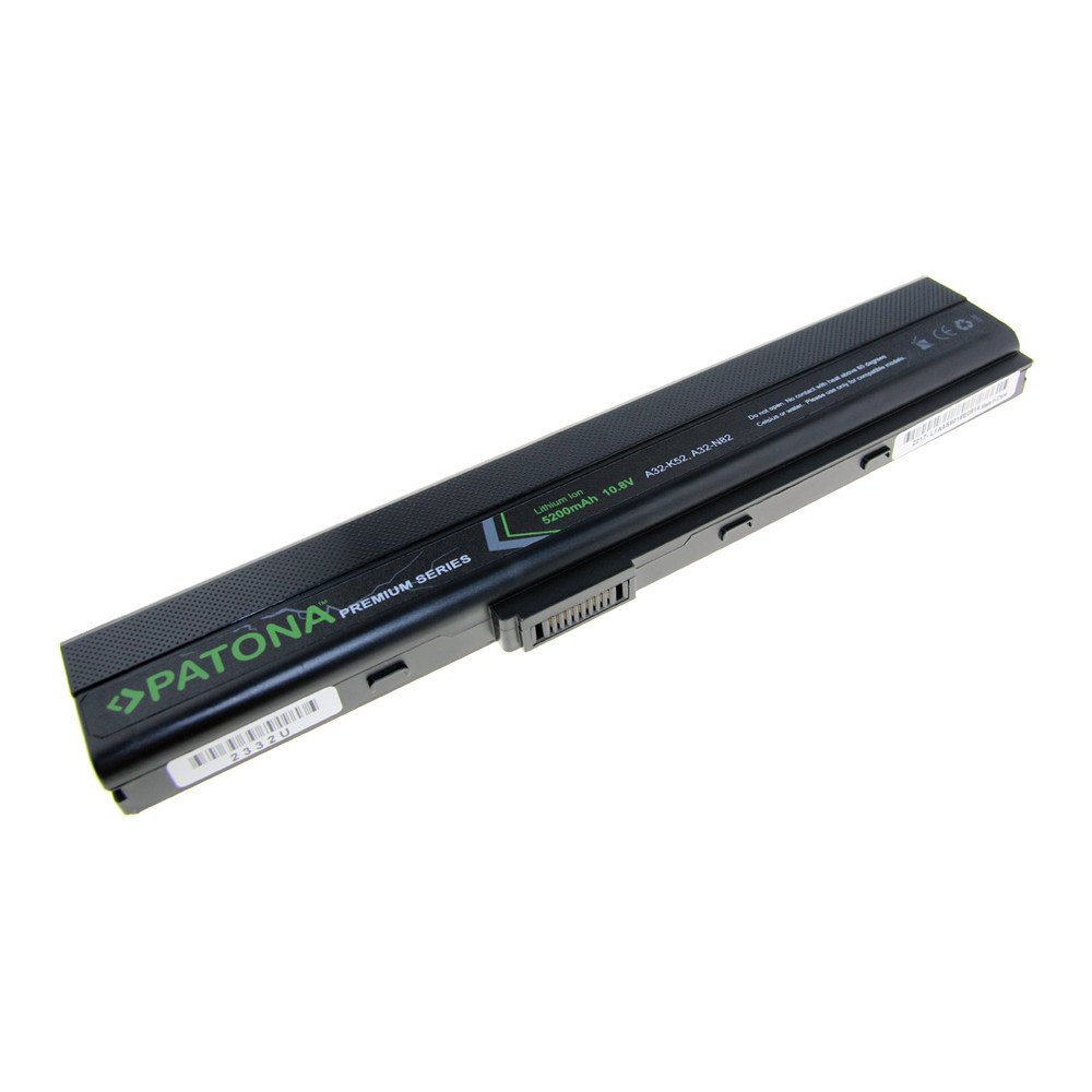 Akumuliatorius ASUS A32-K52 5200 mAh licio jonu 10,8 V PREMIUM