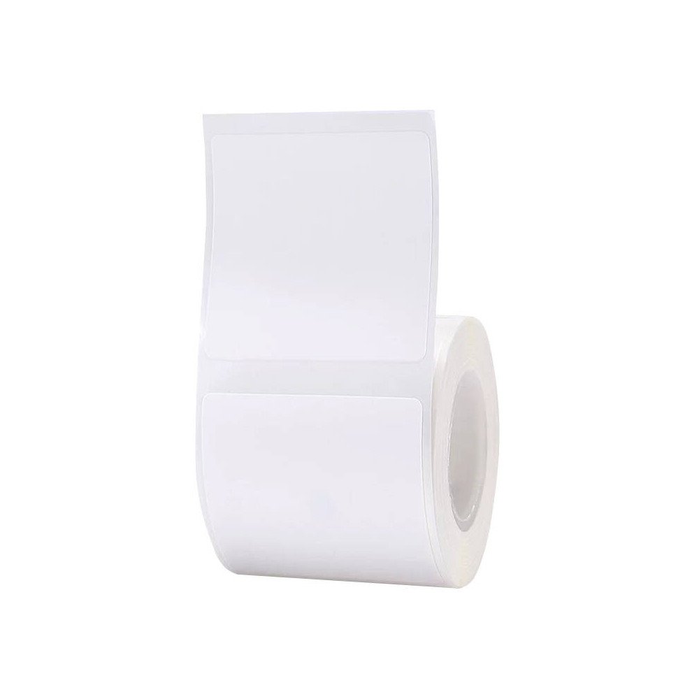 Silumines etiketes Niimbot lipdukai T 40x40mm 180 vnt (balta)