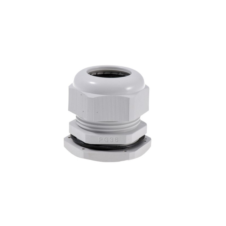 Cable gland grey PG36 PVC IP67