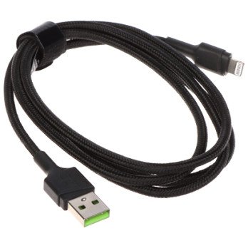 KAAPELI KABGC21 USB-A/LIGHTNING PowerStream 1,2 m Green Cell