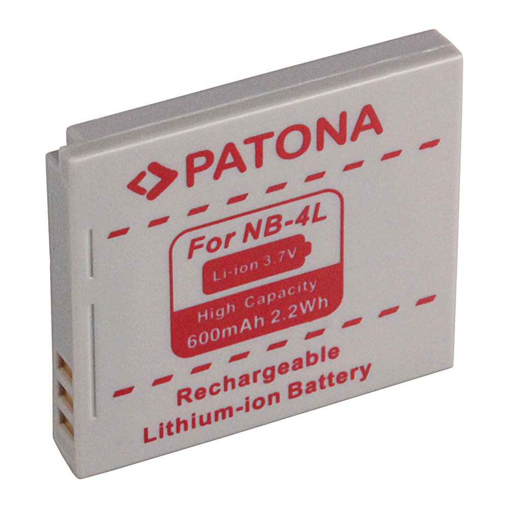 Akku Canon NB-4L 600mAh Li-Ion