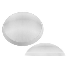 PANTERA white ring, transparent lampshade, 13W LED
