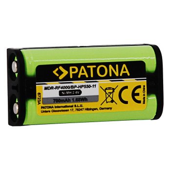 Ausiniu baterija Sony BP-HP550-11 700mAh Ni-Mh MDR-RF4000