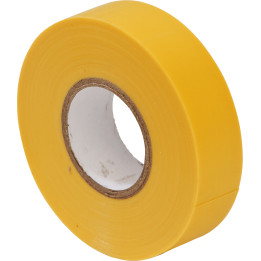 Izoliacinė juosta geltona PVC 19mm x 20m