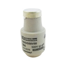 Mersen D предохранитель gG DIII 50A белый
