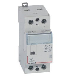 Power contactor CX - with 230 V coll - 2P - 250 V - 63 A - 2 N/O