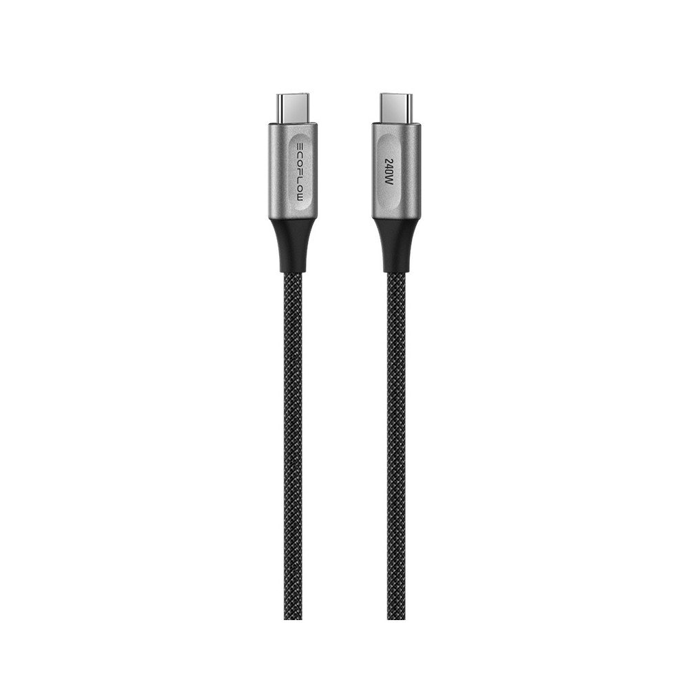 ECOFLOW RAPID Pro USB-C-USB-C kaabel, 1,8 m, 240 W