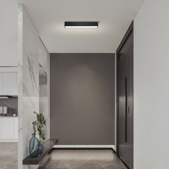 Immax NEO LITE LUNGO Smart Ceiling Light BLACK 58cm 20W 1520lm Tuya WiFi BEACON