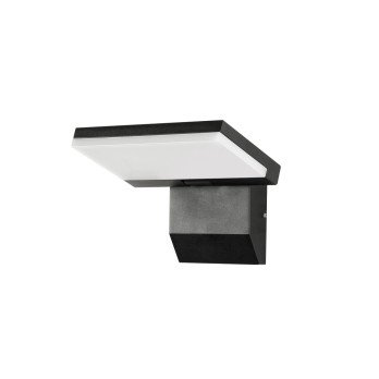 Immax MODERN lauko LED sieninis sviestuvas, 18W, 1278lm, IP65, juodas