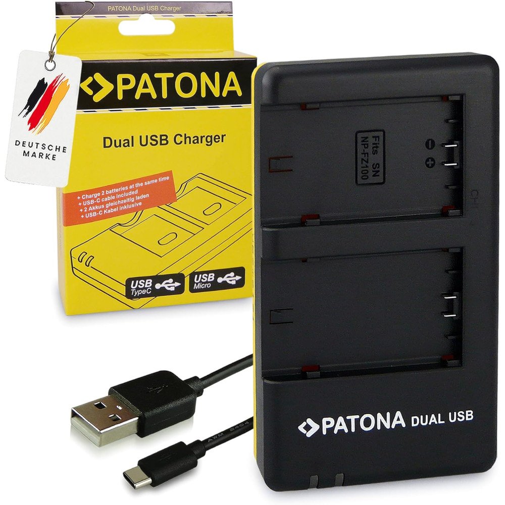 Ladetajs Foto Dual Quick Sony NP-FZ100 USB