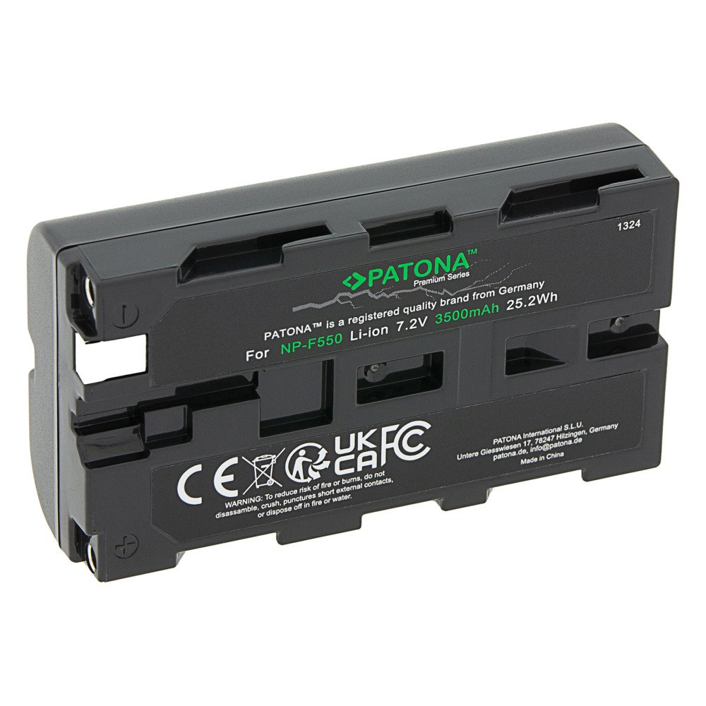 Battery Sony NP-F550 3000mAh Li-Ion 7,2V Premium