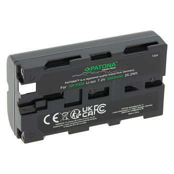 Aku Sony NP-F550 3000mAh Li-Ion 7,2V Premium