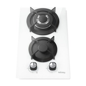 ISEASY MGBG-312A gas hob, 2 burners (white)