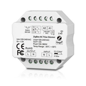 Dimmer 1 circuit ZigBee + RF2.4 SD Series TUYA