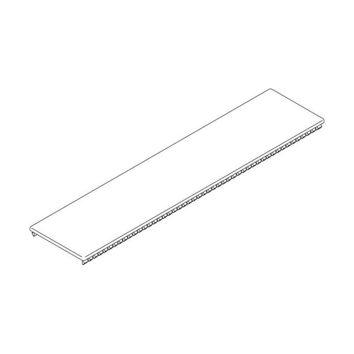 Uždarymo plokštė ZA2 1000 mm pilka