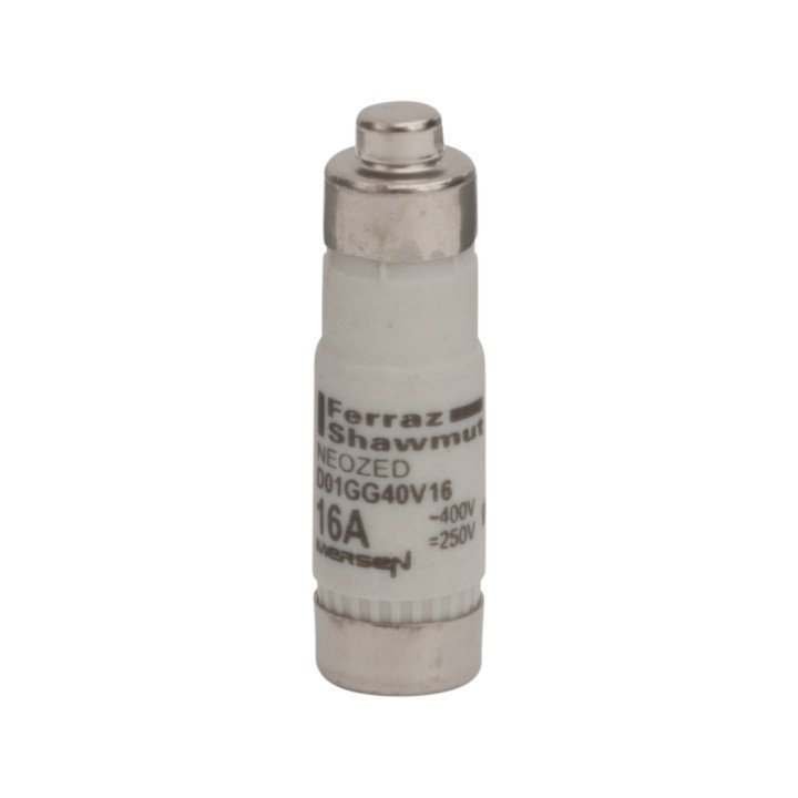 Neozed D0 fuse-link gG, 400VAC, D01, 16A, grey