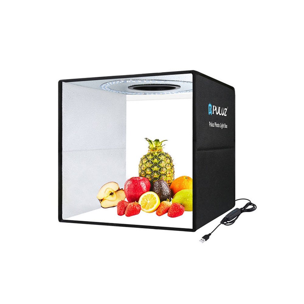 Valokuvastudio Puluz LED 40cm PU5041B