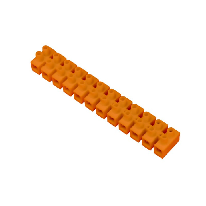 Gnybtų juostelė oranžinė 12x25,0mm2