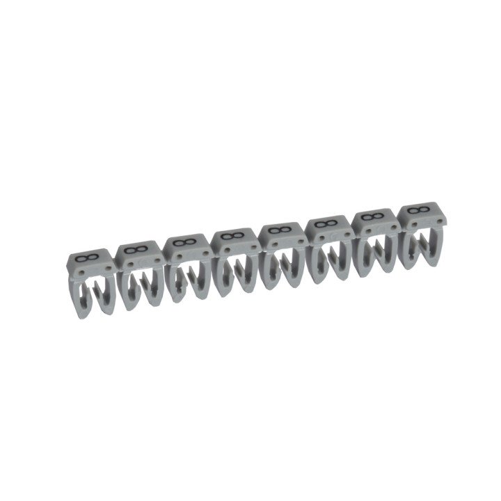 CAB 3 marķieri 0.5-1.5mm² nr.8 pelēks